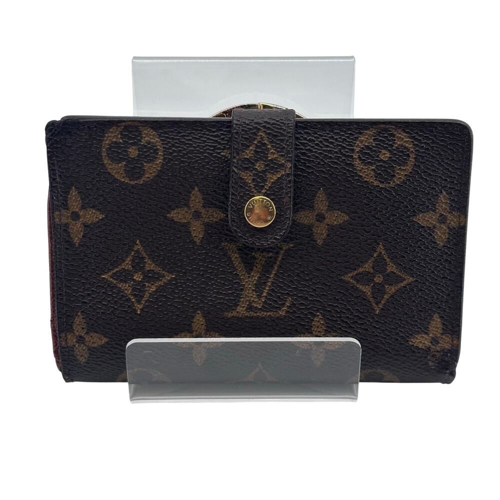 Louis Vuitton LV Monogram Kisslock Wallet